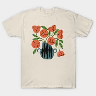 Orange Rose Bouquet T-Shirt